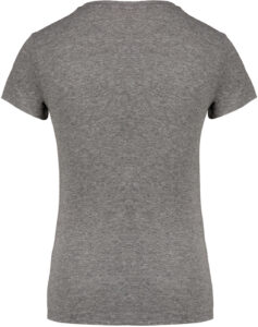 Dames-t-shirt BIO-katoen V-hals