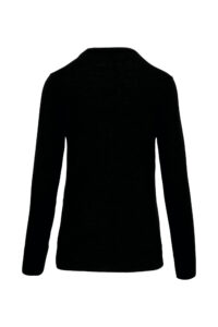 Dames pullover merinowol V-hals