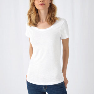 SLUB Organic Cotton Inspire T-shirt / Woman - CGTW047