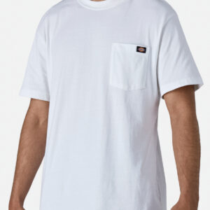 Heren-t-shirt met zak en logo (WS436) - DK0A4XUC