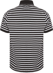Striped jersey polo shirt – FR230