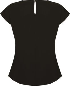Ladies pleat front blouse – H597