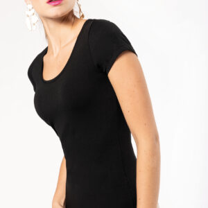 Dames t-shirt met mini-mouwtjes - K360