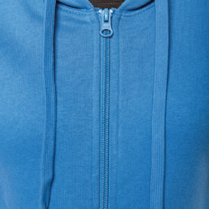 Ecologische damessweater met capuchon en ritssluiting - K4031