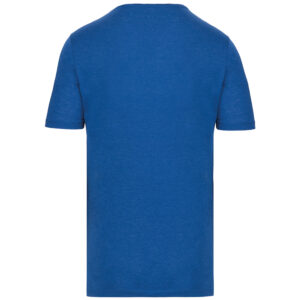 Bio T-shirt kraag met onafgewerkte rand korte mouwen – K398