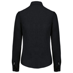 Dames Oxford blouse lange mouwen – K534