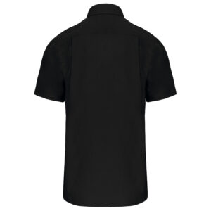 Heren poplin overhemd korte mouwen – K543