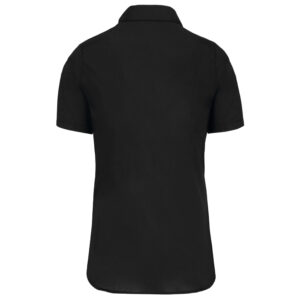 Dames Poplin Blouse Korte Mouwen – K544