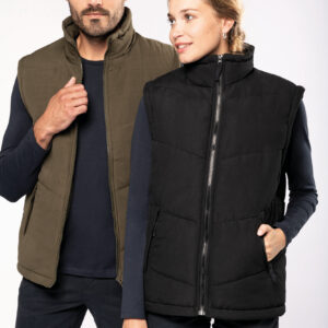 Met fleece gevoerde bodywarmer - K6118