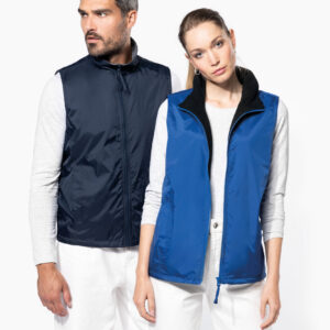 Met fleece gevoerde bodywarmer unisex - K679