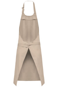 Katoenen schort met zak – K885