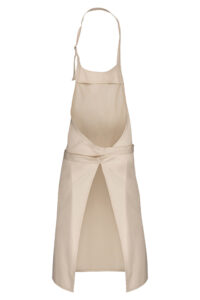 Katoenen schort zonder zak – K895