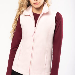 Bodywarmer van microfleece dames - K906
