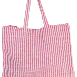 Gestreepte shopper van juco - KI0236