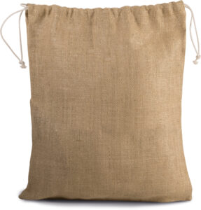 Tas van jutecanvas met koordjes – KI0239