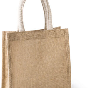 Shopper van jutecanvas - klein model - KI0272