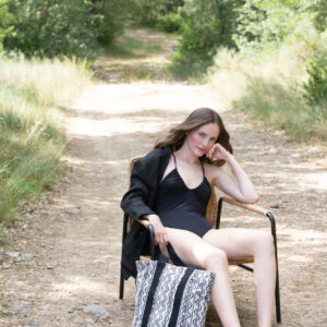 Gerecyclede shopper - Golfmotief - KI5212