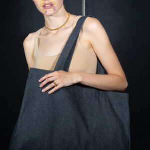 Grote shopper van denim - KI5229