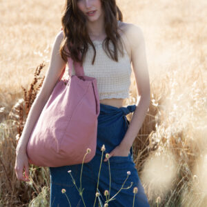 Shopper van verwassen katoen - KI3208