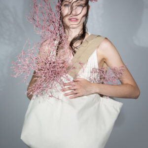 Grote, gerecyclede shopper met platte bodem - KI5204