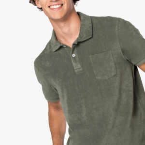 Ecologische badstof herenpolo - NS227