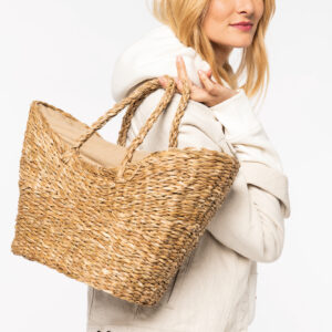 Halvemaan vormige zeegras mand - NS137