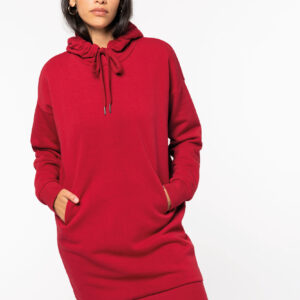 Ecologische sweaterjurk met capuchon - NS5005