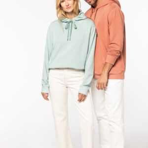 Ecologische uniseks sweater met capuchon French Terry - NS416