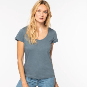 Ecologisch slub dames T-shirt - NS329