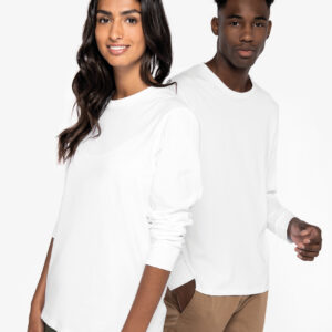 Ecologisch uniseks T-shirt met lange mouwen - NS333