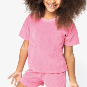 Ecologisch badstof meisjes T-shirt - NS319