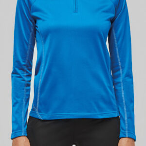 Sport Top ¼ Zip met lange mouwen voor dames - PA336