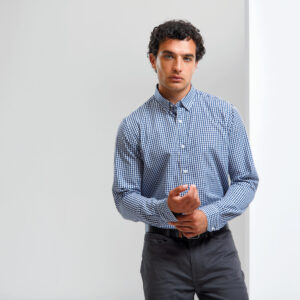 Overhemd met grote vichyruiten - PR252