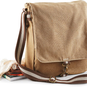 Vintage Canvas Messenger - QD611