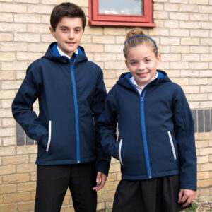 Kids Tx Performance Softshell met capuchon - R224JY