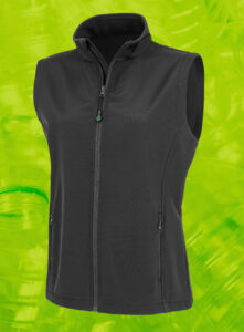 Gerecycleerde dames softshell-bodywarmer – R902F