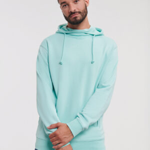 Sweater met capuchon en opstaande kraag Pure Organic - RU209M