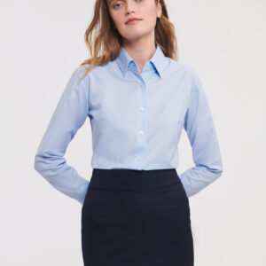 Ladies' Long Sleeve Easy Care Oxford Shirt - RU932F