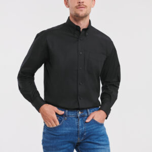 Mens' Long Sleeve Easy Care Oxford Shirt - RU932M