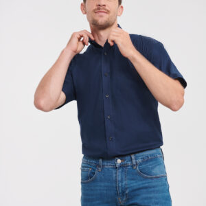 Men's Short Sleeve Easy Care Oxford Shirt - RU933M