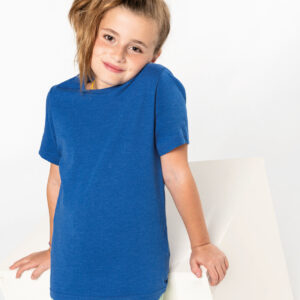 T-shirt biologisch katoen met korte mouwen kids - K377