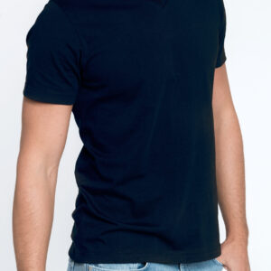 Men's V-neck short sleeve T-shirt - K370