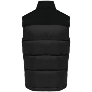 Tweekleurige gewatteerde bodywarmer uniseks – K6162