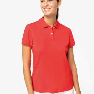 Ecologische damespolo in piquétricot - NS208