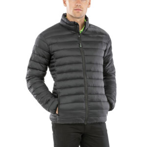 Gerecycled gewatteerd jack zonder capuchon - R912X