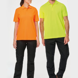 Ecologische uniseks polo katoen/polyester - WK208