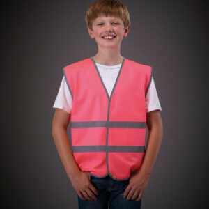 Veiligheidshesje met reflecterende zoom en strepen - YHVW102CH