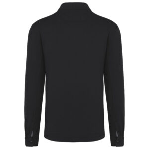 Ecologisch verwassen herenoverhemd in geborsteld fleece – NS521