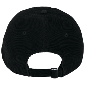 Ecologische uniseks pet met 6 panelen in ribfluweel – NS016