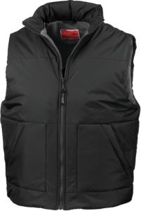Met fleece gevoerde bodywarmer – R44